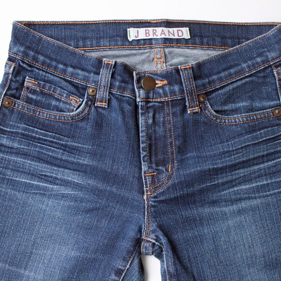 J Brand 805 Ink Flair Leg Denim Jeans 24x33 - Picture 2 of 7